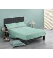Conjunto de Sabanas Cama en color Aqua