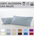 Juego de Sabanas colores fundas de almohadas