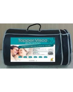 Topper de Colchon Visco Carbono de Mash