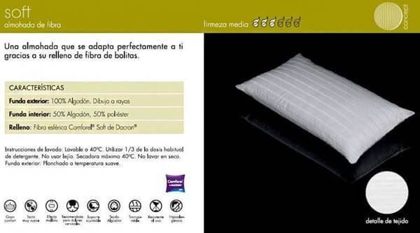 Almohada mash 2025 comforel soft