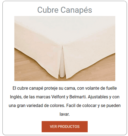 Cubre Somier o Canape