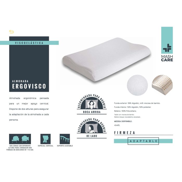 Almohada Mash Ergovisco MASH