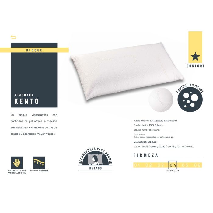 Almohada Mash Kento Visco MASH