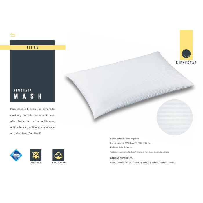 Almohada Mash Fibra MASH