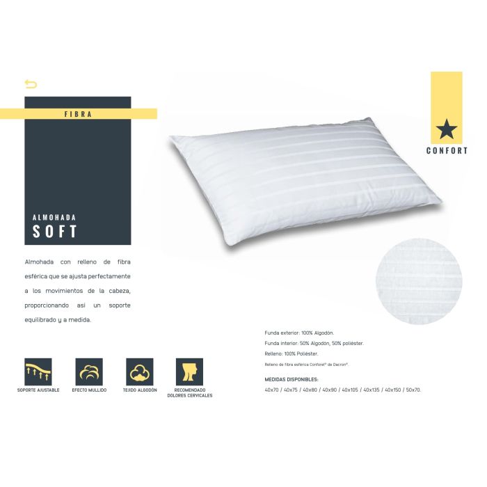 Almohada Mash Soft Comforel MASH