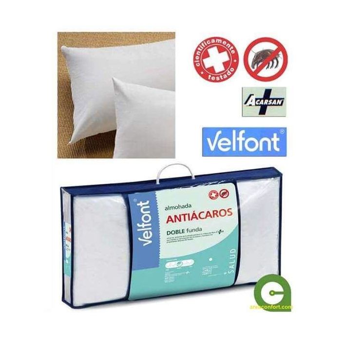 Almohada Velfont Antiacaros VELFONT