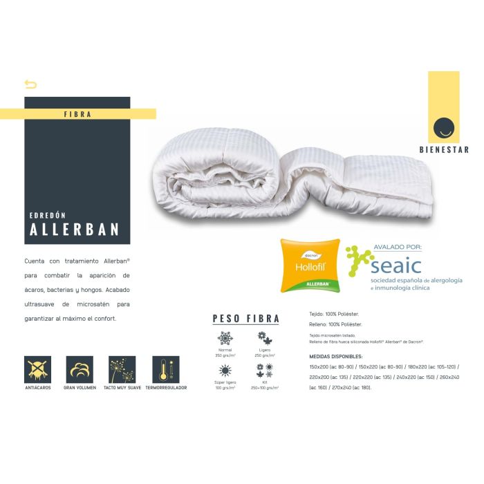 Relleno Nordico Antiacaros Mash Allerban 250 gr MASH