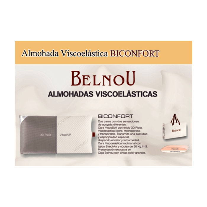 Almohadas Belnou Biconfort Visco BELNOU