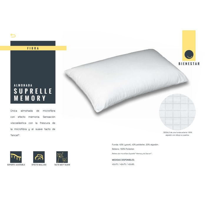 Almohada Mash Suprelle Tencel MASH