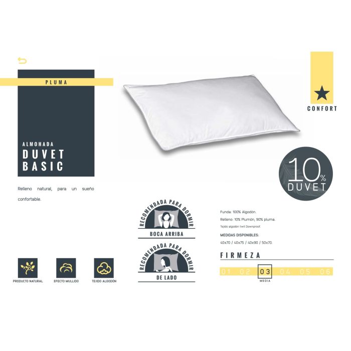Almohada Duvet Basic Mash MASH