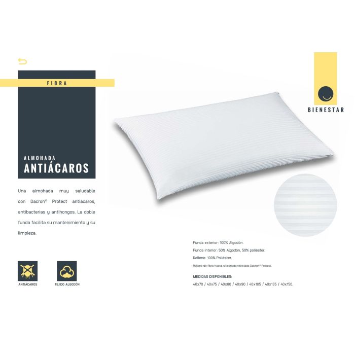 Almohada Mash Antiacaros MASH