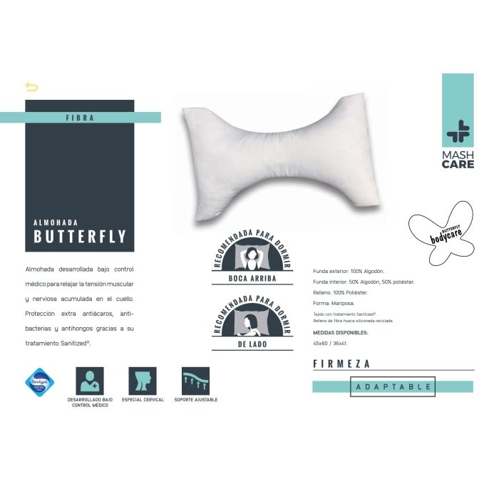 Almohada Butterfly Pillow Mash MASH