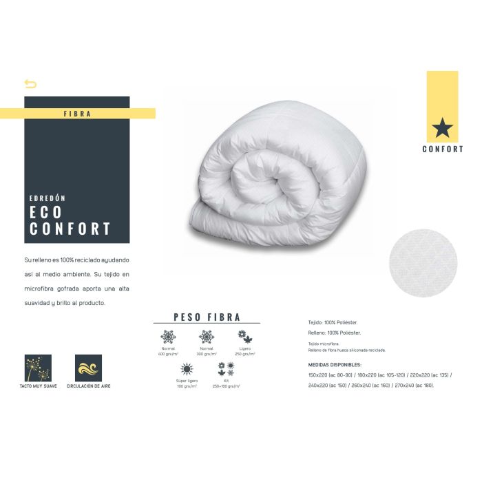 Edredón Nórdico Eco Confort 300 grs Mash MASH