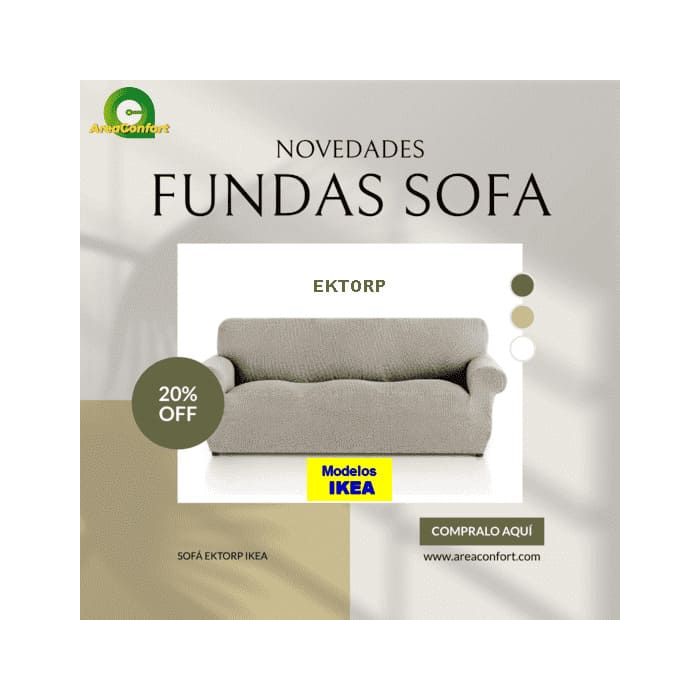 Funda Sofa Ikea Ektorp elastica Emilia NUEVA TEXTURA