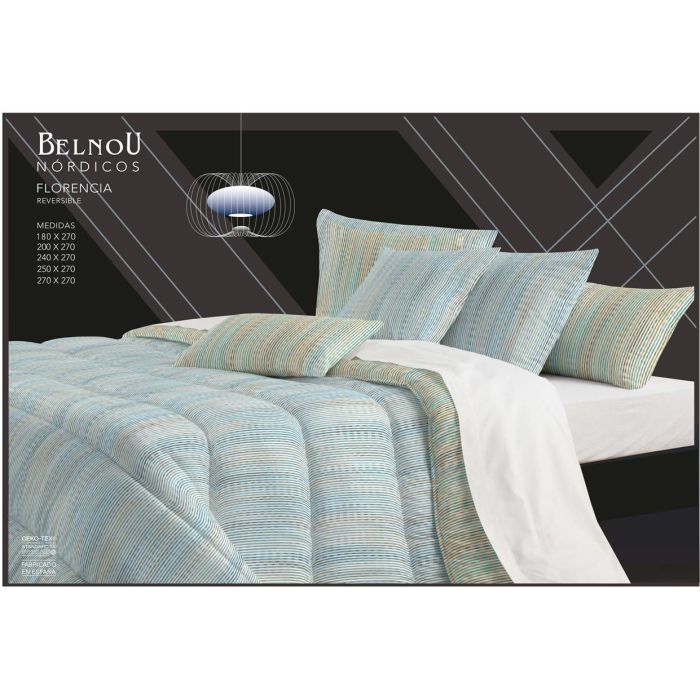 Edredon Nordico Bicolor Florencia 300 gr Belnou BELNOU
