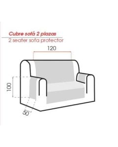 Funda Cubre-Sofá Praga Belmarti-Sofa 2/Plazas