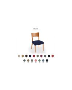 Funda Silla Asiento Hiper-Elástica Milos Belmarti (2 Unidades)