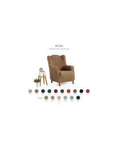 Funda Sillón Orejero bielástica Milan Belmarti BELMARTI