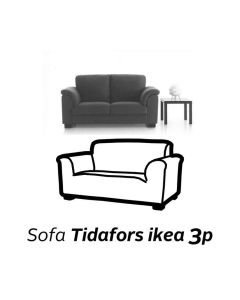 Funda Sofa Ikea Tidafors elástica Baden Big-Sofa 3/Plazas 