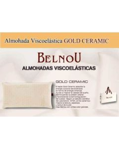 Almohada Viscoelástica Gold Ceramic Belnou BELNOU