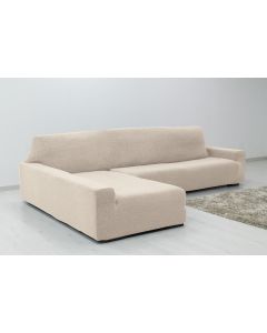 Funda de Chaise Longue Brazo Largo Elástica Diamante NUEVA TEXTURA