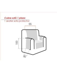 Funda Cubre-Sofá Praga Belmarti-Sillón............. BELMARTI