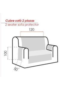 Funda Cubre-Sofá Praga Belmarti-Sofa 2/Plazas BELMARTI