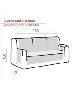 Funda Cubre-Sofá Praga Belmarti-Sofa 3/Plazas BELMARTI