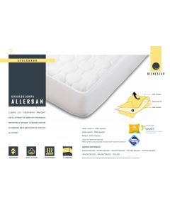 Cubrecolchon Mash Allerban Antiácaros MASH