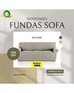 Funda Sofa Ikea Ektorp elastica Emilia NUEVA TEXTURA