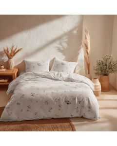 Funda Nórdica FLORISA 100% Algodón + Funda de Almohada GAMUSI