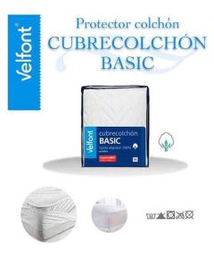 Cubrecolchón cuna BASIC impermeable Velfont- 60*120 cm. VELFONT
