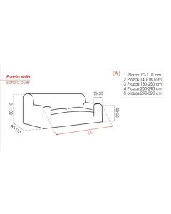Funda Sillón Hiper-Elástica Milos Belmarti BELMARTI