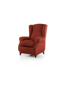 Fundas de Sillón Orejero Elástica Rustica (Pack 2) NUEVA TEXTURA